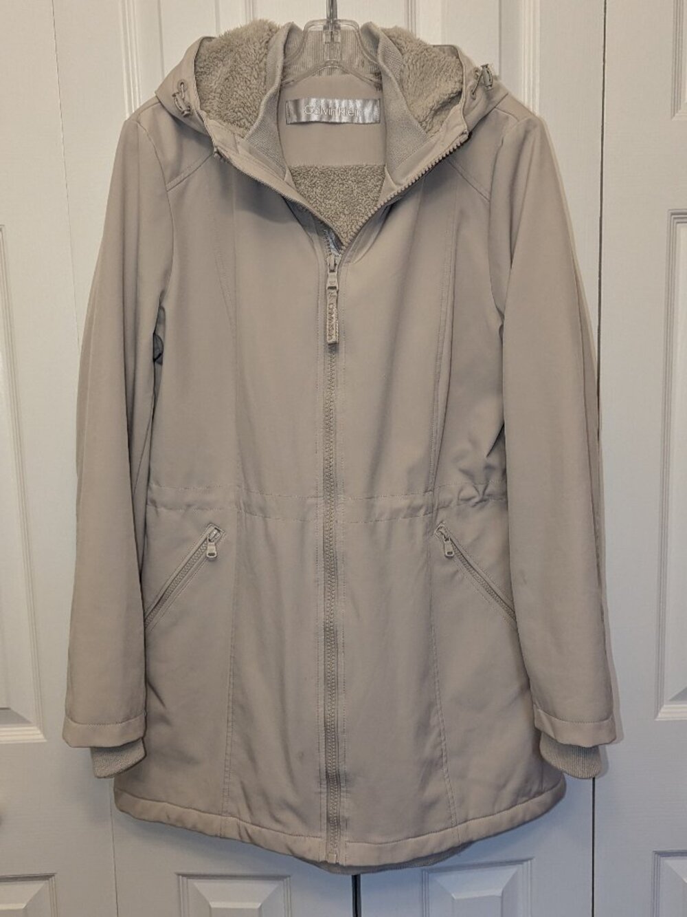 Calvin Klein Winter Coat with Hood Size L